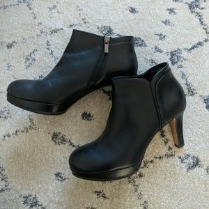 Platform Heel Booties